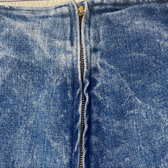 Vintage 80’s| Broadway‎ Transfer|  Acid Wash High-Rise Ankle Skinny Jeans - Picture 7 of 14
